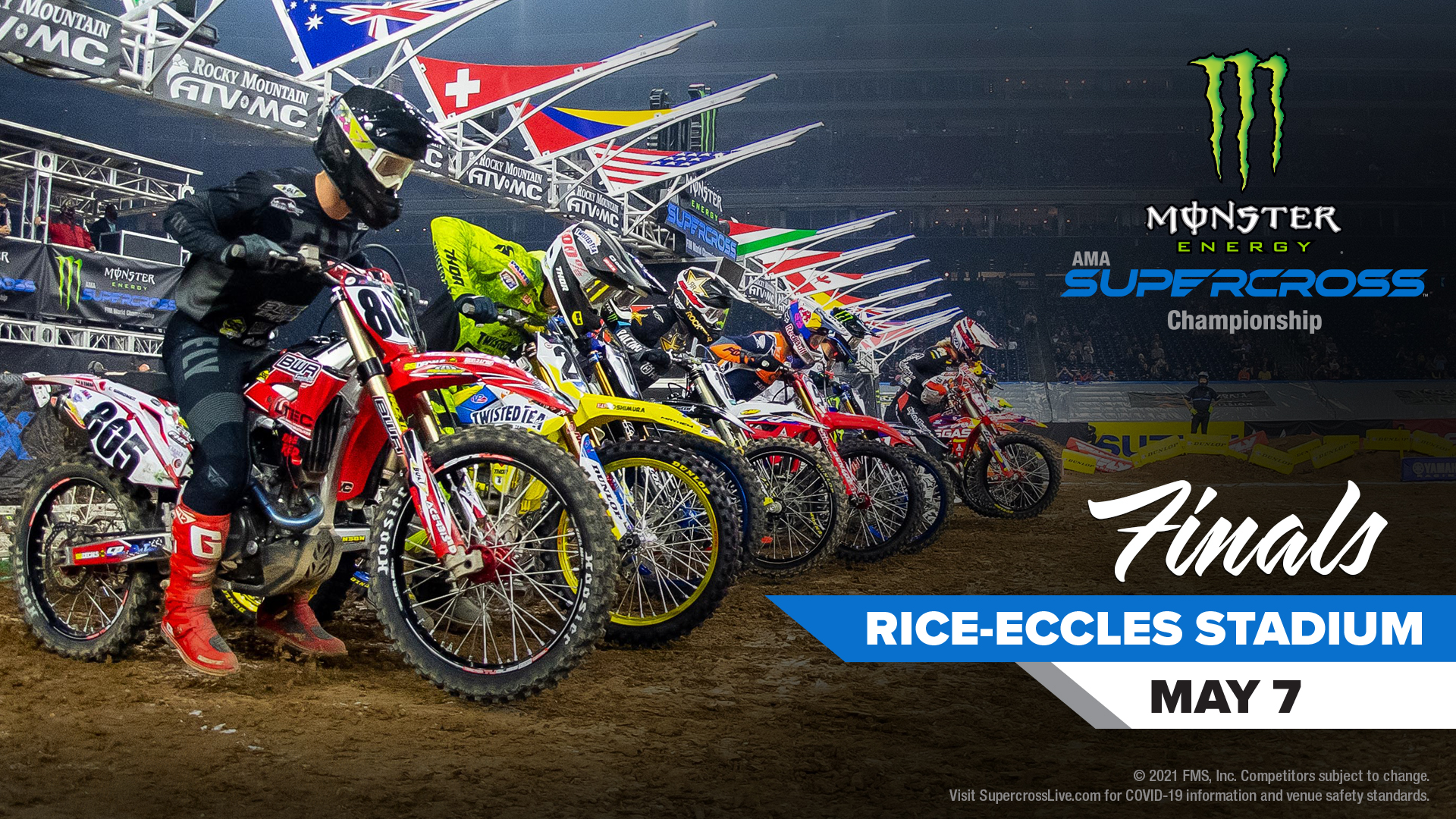 Monster Energy Supercross 2022 Season on Sale Today for Salt Lake City Finals on May 7 at Rice-Eccles Stadium – Stadium & Arena Event Services